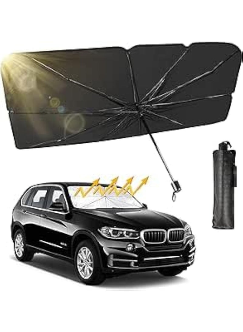 UShop Sunshade and UV protection for car windshield, foldable, sunshade fits all cars from Yoshop - Image 3
